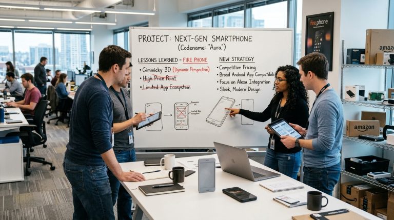 Amazon Reportedly Plans New Smartphone After Fire Phone Flop