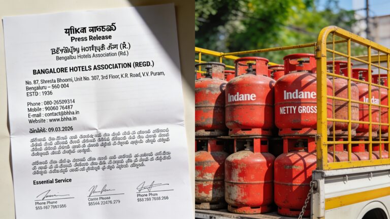 Bengaluru Restaurants Face Closure Threat Over LPG Shortage