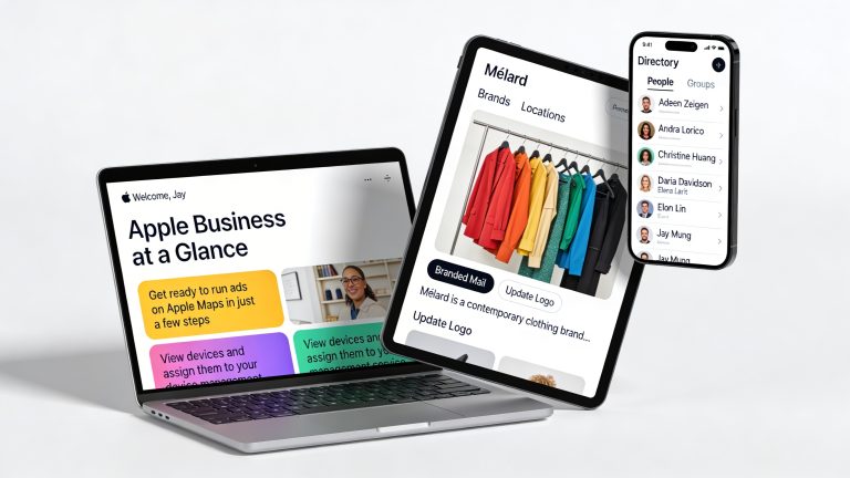Apple Business Platform Simplifies Enterprise Device Management
